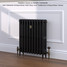 CI-SH645-10-MET-ANTH-LS01 - Shelbourne 3 Column Victorian Cast Iron Radiator H645mm x W517mm CI-SH645-10-MET-ANTH-LS01 - Shelbourne 3 Column Victorian Cast Iron Radiator H645mm x W517mm